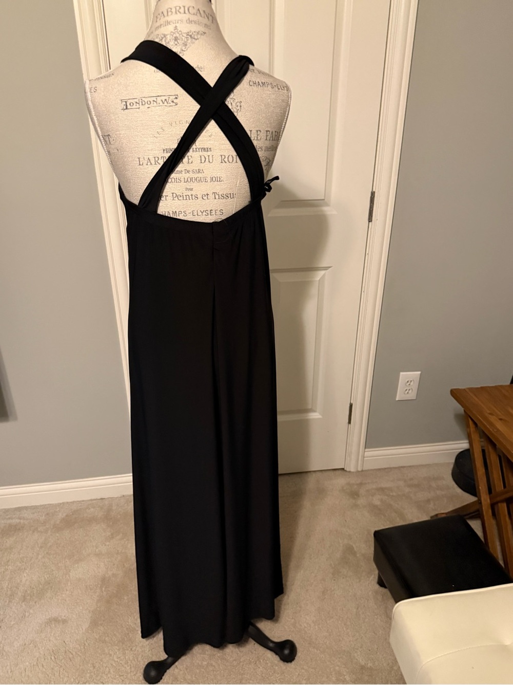 Black Maxi Dress - Picture 2 of 3